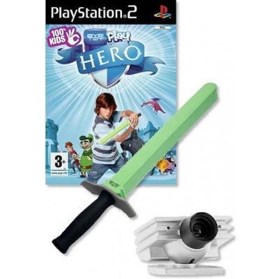 EyeToy Play Hero (игра + камера) [PS2, английская версия]